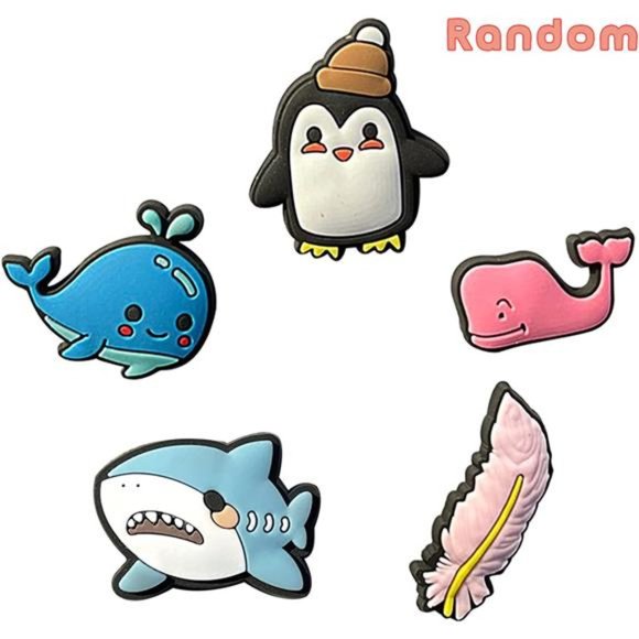 Lot of 30,50,100 pcs Random PVC Different Shoe Charms for Shoe Decoration - Picture 4 of 6